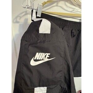 Nike Black/White Shorts - Medium